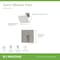 Symmons Duro HydroMersion Single Handle Shower Trim Kit with Escutcheon - 1.5 GPM (Valve Not Included) 3691STN15TRM - alternate 3