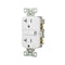 Eaton Wiring Devices Eaton Tamper-Resistant GFCI Receptacle, 125 V, 20 A, NEMA: NEMA 5-20R, Back, Side Wiring, White TRGF20W - alternate 5
