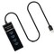 Sanoxy USB 3.0 Hub 4-Port Adapter Charger Data Sync Super Speed PC Mac Laptop Desktop (Black) SNX-CABLE58 - alternate 3