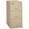 Fireking 3 Drawer, 2 Hr Fire & Impact Rated, Vertical, 31" depth Letter Parchment 3-1943-2PA - alternate 1