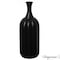 Uniquewise 35in Tall Decorative Fiberglass Modern Floor Vase Flower Holder for Floral Arrangements, Black QI004840.S - alternate 1