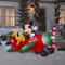 Gemmy Airblown Animated Christmas Inflatable Mickey Mouse and Pluto in Airplane 54 in. Inflatable 36893 - alternate 4