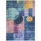 Homeroots 5' X 8' Blue Green And Copper Geometric Washable Indoor Outdoor Area Rug 604313 - alternate 7