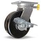Hamilton Plate Caster, Swivel, Phenolic, 8 in., 3000 lb. S-CH-83PH-4SL-FB - alternate 1