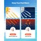 Vevor Solar Pool Cover 28x14 ft Inground Above Ground Pools Solar Blanket 12 mil 300-28*14 - alternate 7