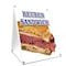 Signmission Reuben Sandwich, 24 Inch x 18 Inch A-frame Yard Sign, Plastic Sign SBC-1824-Reuben Sandwich - alternate 1