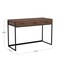 Martha Stewart 19.75 in. D X 47.25 in. W X Engineered Wood, Steel, Walnut Top/Oil Rubbed Bronze Frame ZG-ZP-028-BR-BK-MS - alternate 6