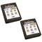 Mytee Products 2PK 8'x10ft Fire Retardant Canvas Tarp w/Aluminum Grommets - 16 oz, Olive Green, 2PK FRCT8-10-OGx2 - alternate 7
