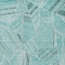 Homeroots 5' X 8' Teal Blue And Ivory Geometric Washable Indoor Outdoor Area Rug 594810 - alternate 7