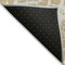 Homeroots 8' Runner Gold and White Abstract Washable Non Skid Indoor Outdoor Runner Rug 559263 - alternate 8