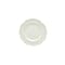 Homeroots White Four Piece Round Scallop Stoneware Service For Four Salad Plate Set 483505 - alternate 4