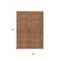 Homeroots 9' X 12' Orange And Ivory Geometric Washable Indoor Outdoor Area Rug 613576 - alternate 6