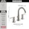 Delta Trinsic Two Handle Widespread Bathroom Faucet 3559-SSMPU-DST - alternate 6