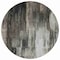 Homeroots 8' Gray And Black Round Abstract Washable Indoor Outdoor Area Rug 563606 - alternate 7