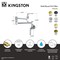 Kingston Brass Wall Mount Pot Filler Faucet, Antique Brass KS5103KL - alternate 2