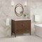 James Martin Vanities Myrrin 36" Vanity, Mid Century Walnut, w/ 3 CM Siberian Silestone Top 485-V36-WLT-3SFR - alternate 6