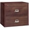 Fireking 2 Drawer, 1 Hr Fire & impact rated, 31" wide lateral Light Walnut 2-3122-CLW - alternate 1