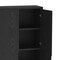 Manhattan Comfort Rivington 38in Bookcase Cabinet in Black - Set of 2 2-BC004-BK - alternate 6