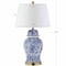 Jonathan Y Ellis 29.5 in. Ceramic LED Table Lamp, Blue/White JYL3008A - alternate 5