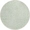 Homeroots 8' Mint Green And Ivory Round Geometric Washable Indoor Outdoor Area Rug 595093 - alternate 7