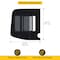 Brixwell 818mm x 797mm Glass Window for Mercedes Sprinter, Passenger Back Sliding Side with Screen (C Shape) DTSPCR027-INT - alternate 5