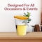 Smarty Had A Party 10 oz. Clear Round Plastic Cups (600 Cups), 600PK 6954A-CASE - alternate 10