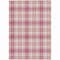 Homeroots 3' X 5' Blush Ivory And Copper Plaid Washable Indoor Outdoor Area Rug 597087 - alternate 8