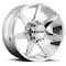 Ultra WHEELS 18 Inch Diameter x 9 Inch Width 8 x 170 Millimeter 8 x 669 Inch Bolt Pattern 205-8987C+12 - alternate 1