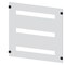 Siemens ALPHA 630 Universal Section cover with cutouts 3x 24 MW 8GK9608-4KK20 - alternate 4