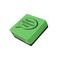 Charles Leonard Magnetic Whiteboard Eraser, 2" x 2", Green, 12PK 74542 - alternate 3