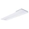 Nuvo 20/30/40 Watt 35K/4K/5K CCT Selectable 1X4 LED Single Basket Troffer 120-277 Volt White Finish 65/1602 - alternate 1