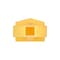 Auveco Honda Moulding Clip, Yellow Nylon, 15PK 21836 - alternate 2