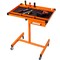 Wrightmaster 29 in. x 20 in. Orange Adjustable Height Work Table with Drawer and 4 Swivel Casters 220 lb Capacity ZR-P190256 - alternate 7