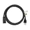 Monoprice SJT Extension Cord, 16 AWG, Indoor, 16/3, 1 Outlets, 5-15R, Black, 5-15P, 6 ft 5299 - alternate 5
