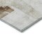 Homeroots 3' X 5' Linen Gray And Ivory Abstract Washable Indoor Outdoor Area Rug 616868 - alternate 8