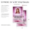 Signmission Jesus Loves You, Vinyl Decals Only 24 Inch x 36 Inch, Vinyl Decal, 2PK DSB-2436-2PACK-Jesus Loves You - alternate 2