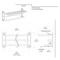Gatco Hotel 26" Double Towel Rack, Chrome 1534 - alternate 2