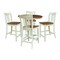 Whitewood Industries Rectangular Extension Dining Table W/ 4 Counter Height Stools, 36 in W, 36.1 in L, 48 in H, 5 K79-36RXT-23-S102-4 - alternate 1
