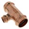 Viega 2-1/2 in x 2-1/2 in x 1/2 in ProPress XL-C Copper Tee (Lead Free) 22311 - alternate 3