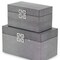 Homeroots Set of Two Gray Wooden Boxes, 2PK 399677 - alternate 2