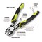 Performance Tool 7-1/2 in. Diagonal Pliers, Cut Strip Crimp Shear, AWG Stranded Solid Wire W86509 - alternate 4