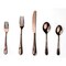 Mepra Coccodrillo Flatware Set - 20 Pieces - Bronze 1098C22020 - alternate 1