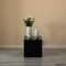 Uniquewise 16-Inch Black Fiberglass Pedestal Backdrop Stand - Stylish Flower or Cake Holder for QI003858BK-16 - alternate 7