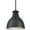 Westinghouse Kilian Series Pendant, 120 V, 1-Lamp, Incandescent, LED Lamp, Metal Fixture, Black Fixture 63268 - alternate 3