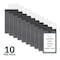 C-Line Products Label Holder, Polypropylene, 4 in H 87700 - alternate 1