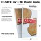 Signmission Calzone, Plastic Signs Only 24 Inch x 36 Inch, Corrugated Plastic, 2PK CSB-2436-2PACK-Calzone - alternate 2