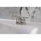 Kingston Brass Double-Handle 4" Centerset Bathroom Faucet with Pop-Up Drain, Brushed Nickel KB8618CML - alternate 6