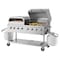 Koolmore 60 in. 8-Burner Commercial Outdoor Propane Gas Grill With 30 in. Roll Dome Cover, 30 in. Pizza Oven CGKIT6-D30P30 - alternate 9