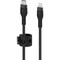 Belkin USB-C TO LTG, BRAID SIL, 2M, BLK CAA011BT2MBK - alternate 4