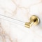Gatco Clarion 18 in Towel Bar, Crystal-Clear Acrylic/Brushed Brass 5731 - alternate 4